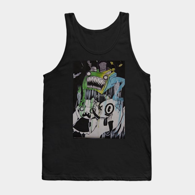 creepy toaster Tank Top by Lenamariebis